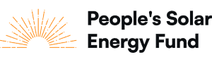 PSEF People's Solar Energy Fund community owned solar logo